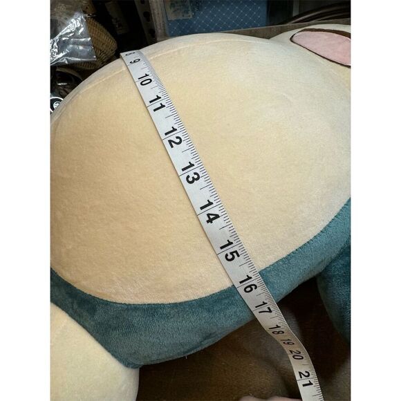 Large Snorlax Plush Toy 24-36" Official Pokémon Stuffed Animal - Picture 6 of 6